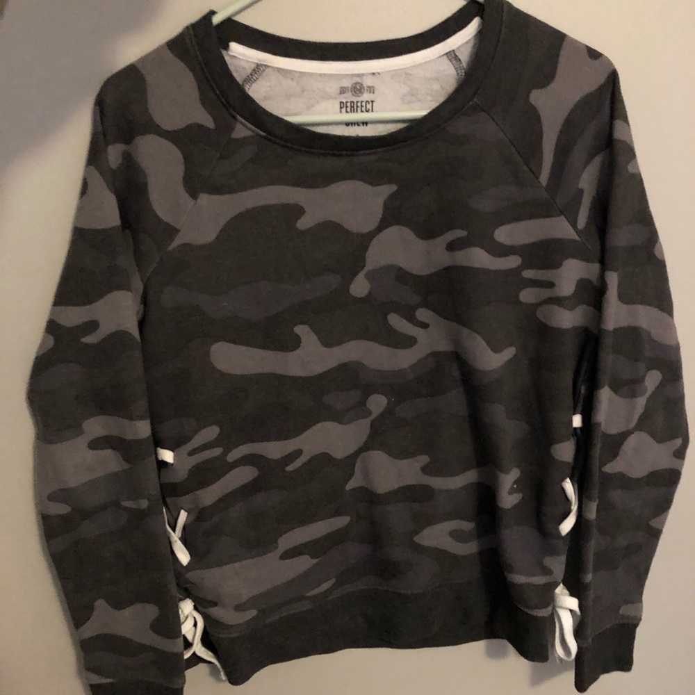 So Camo Crew Neck